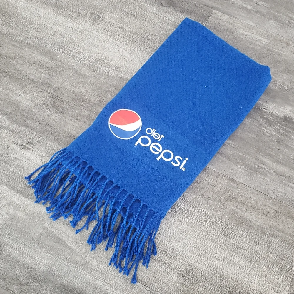 Blue | KC ROYALS | Diet Pepsi Fringed Scarf